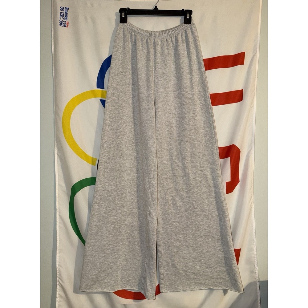 Offline by Aerie Wide Leg Sweatpants Womens Small Gray